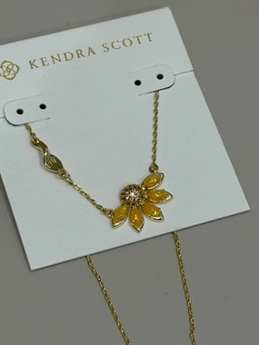 Kendra Scott Sunflower Pendant Necklace